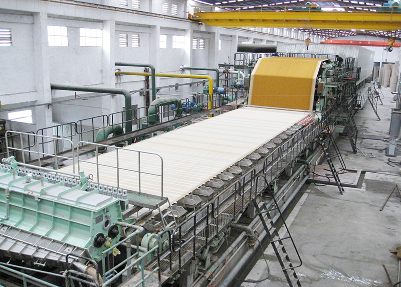 廣東建航紙業(yè)高強(qiáng)瓦楞紙機(jī)